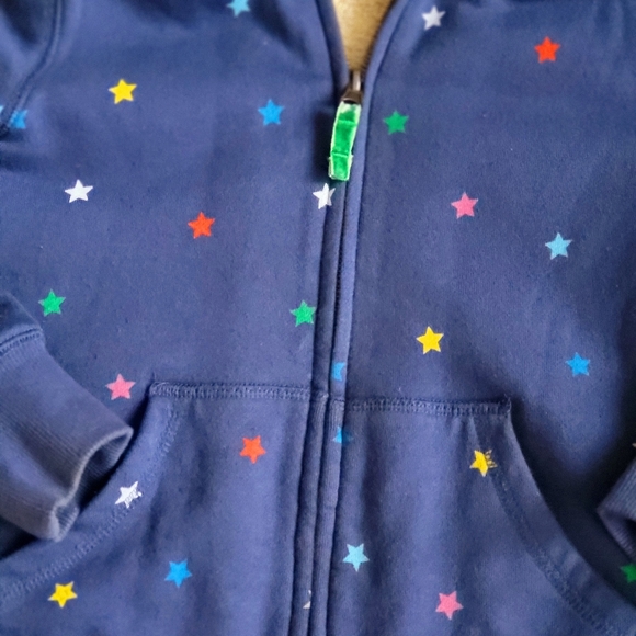 ♥️EUC♥️ BODEN GIRLS SHAGGY LINED HOODIE - Picture 2 of 8